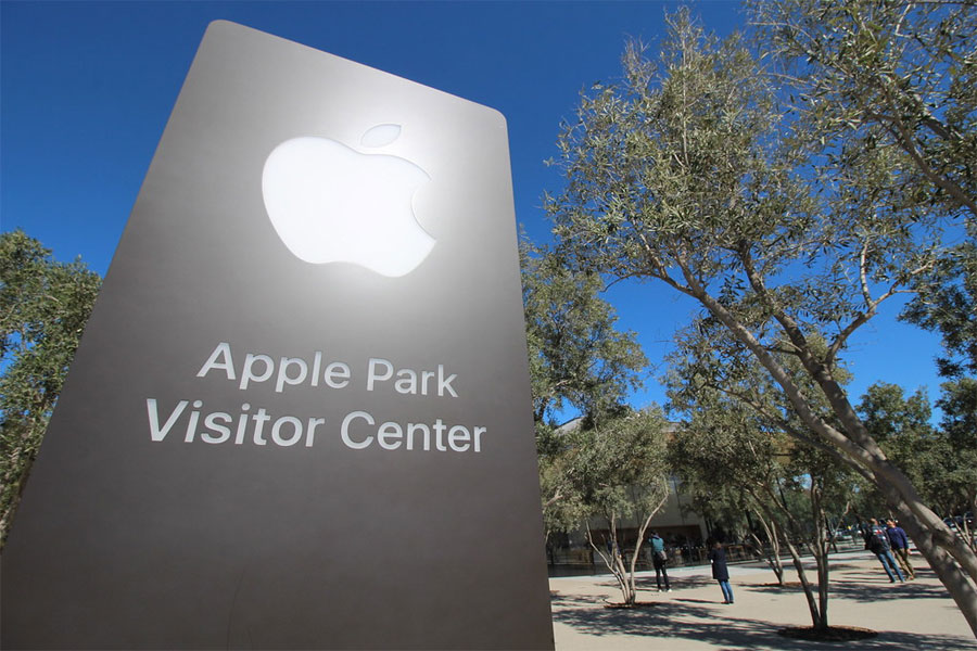 apple park visitor logo