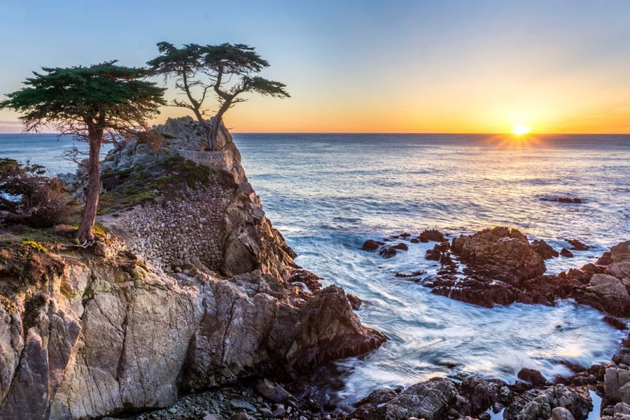 17-mile Drive, Fisherman's Wharf, Cannery Row, Carmel by the Sea