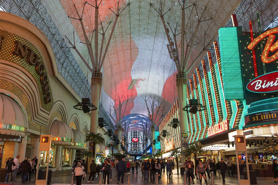 Christmas in Las Vegas - Death Valley - Fremont Street